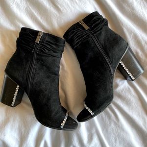 Open Toe Booties